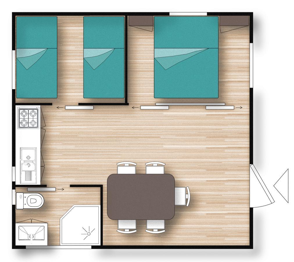 Camping Resort Les Champs Blancs Agde Zewnętrze zdjęcie